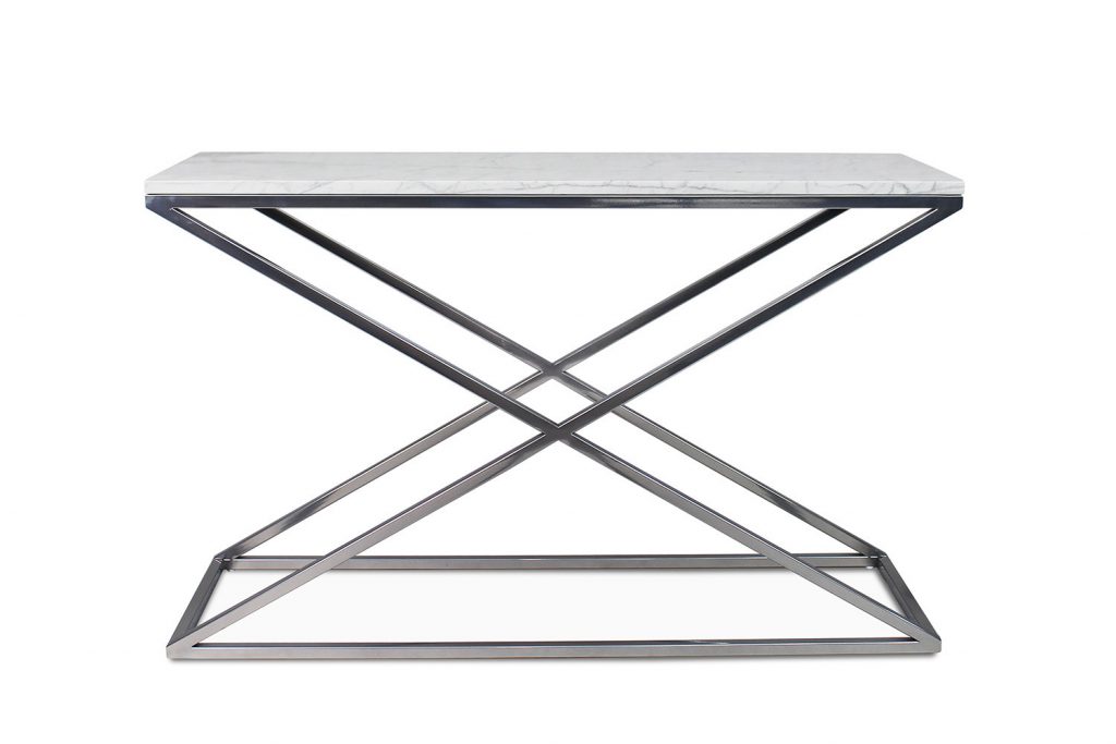 Konsola Sanchia ze skrzyżowanymi nogami