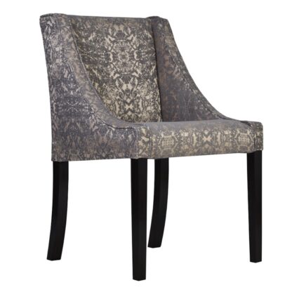 Krzesło tapicerowane nogi drewniane