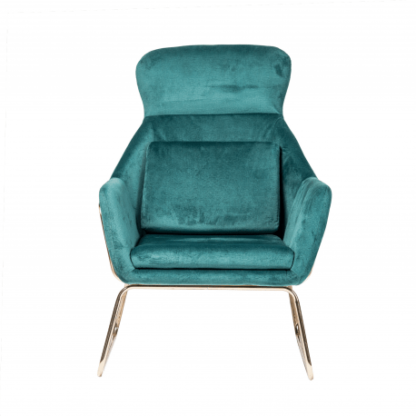 Fotele tapicerowane Fotel Amilcar zielony
