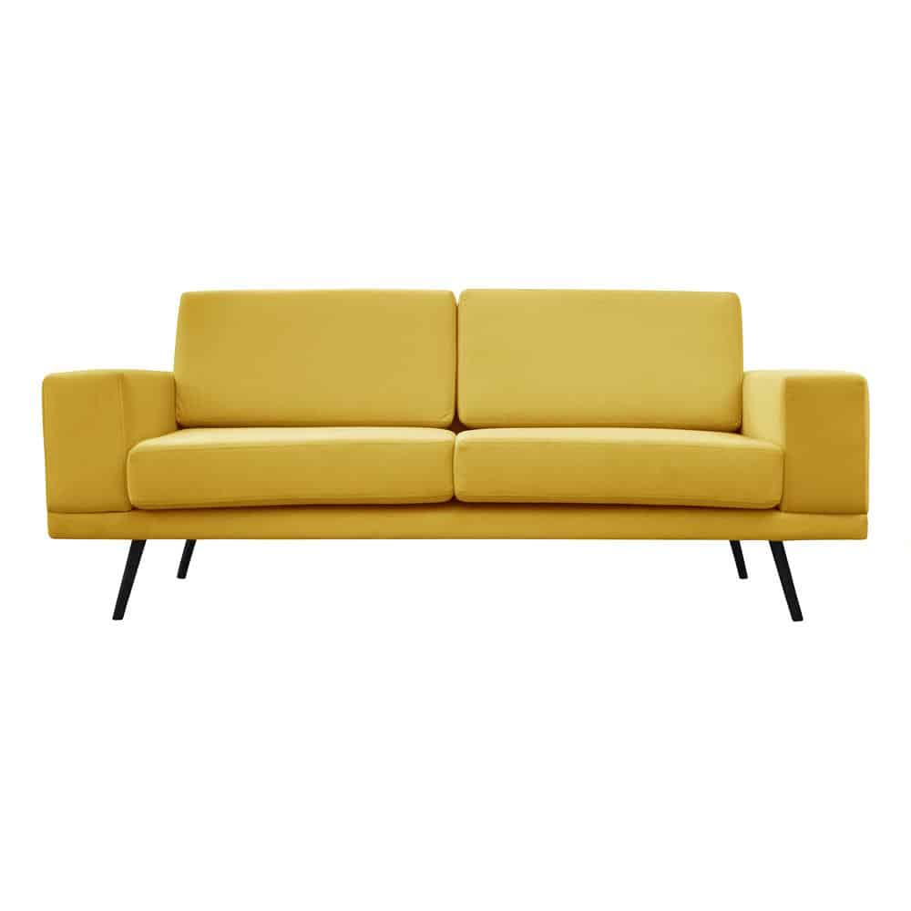 żółta sofa clarisa