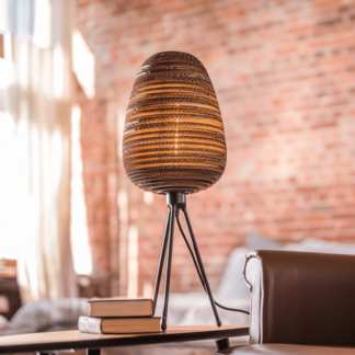 Lampy stołowe Lampa stołowa z tektury Antonella