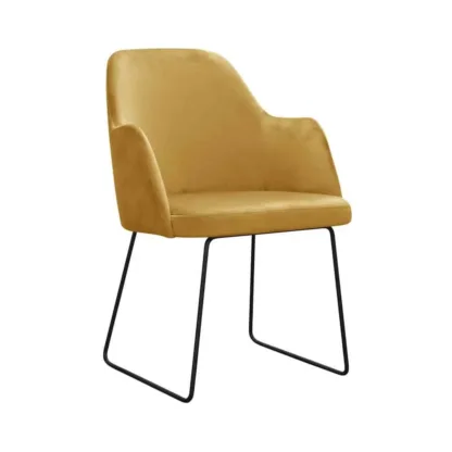 krzesło fotel nogi czarne metalowe