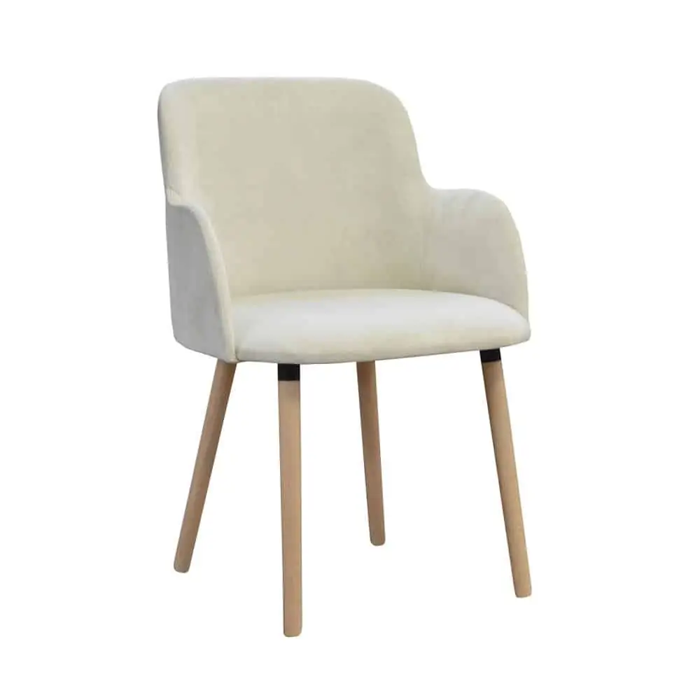 fotel-krzesło-nogi drewniane