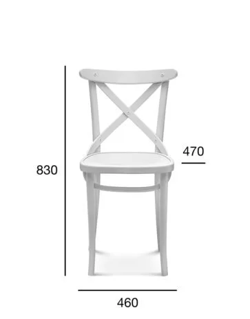 Fameg Krzesło drewniane stylowe 8810
