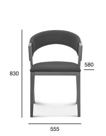 krzesło z oparciem