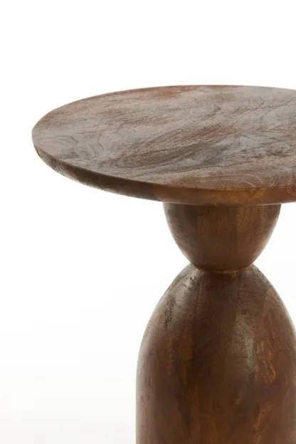 stolik boczny z drewna