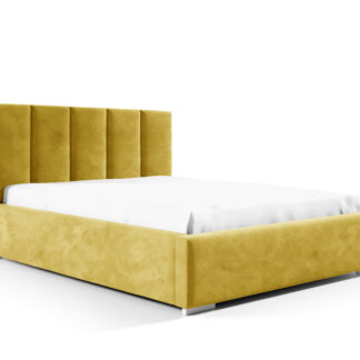 łóżko ręcznie tapicerowane wygodne nowoczesne