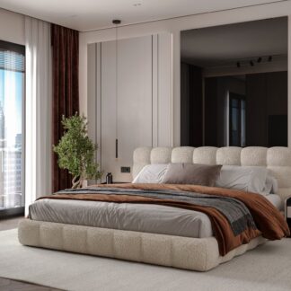 tapicerowane łóżko Michelle Nordic Line